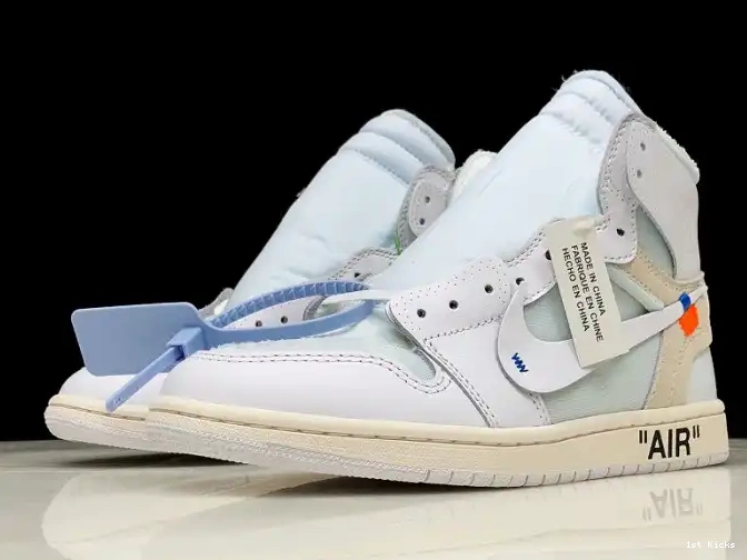 White AQ0818-100 Air Jordan Off-White High 1 Retro 0529